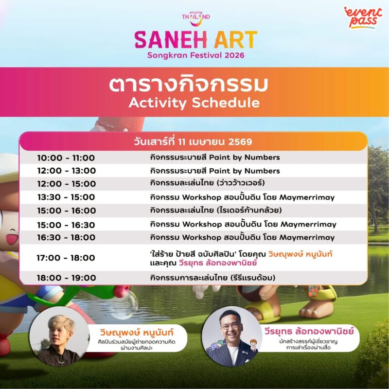สงกรานต์นี้ไม่ต้องไปไหนไกล! เช็กอิน "Saneh Art by Songkran" ดูอาร์ตทอยยักษ์กลางสวนลุมฯ 3 665987601 10166685559476756 5906499275442778110 n
