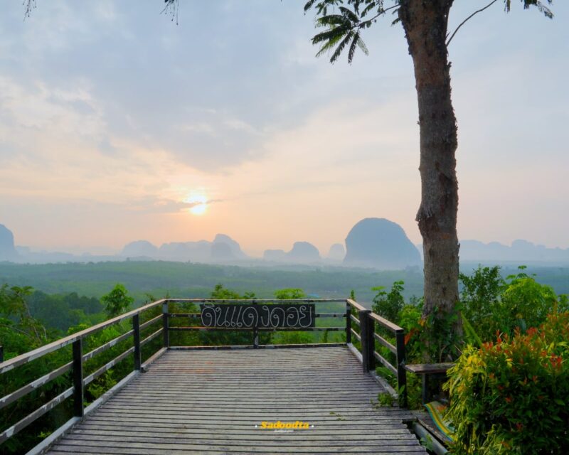 ดินแดงดอย กระบี่: จุดชมวิวทะเลหมอกหลักล้าน จิบกาแฟแลขุนเขา แบบไม่ต้องไปถึงภาคเหนือ! 1 Doi Din Daeng Krabi 003