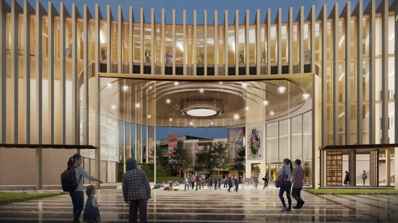 ปักหมุดรอ! "National Knowledge Center" แลนด์มาร์คใหม่ราชดำเนิน พื้นที่เรียนรู้ระดับโลกใจกลางกรุงเทพฯ 3 Integrated Field Ratchadamnoen Knowledge Culture Avenue 003