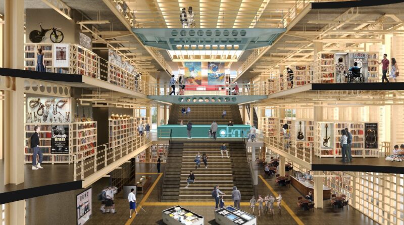 ปักหมุดรอ! "National Knowledge Center" แลนด์มาร์คใหม่ราชดำเนิน พื้นที่เรียนรู้ระดับโลกใจกลางกรุงเทพฯ 7 Integrated Field Ratchadamnoen Knowledge Culture Avenue 007