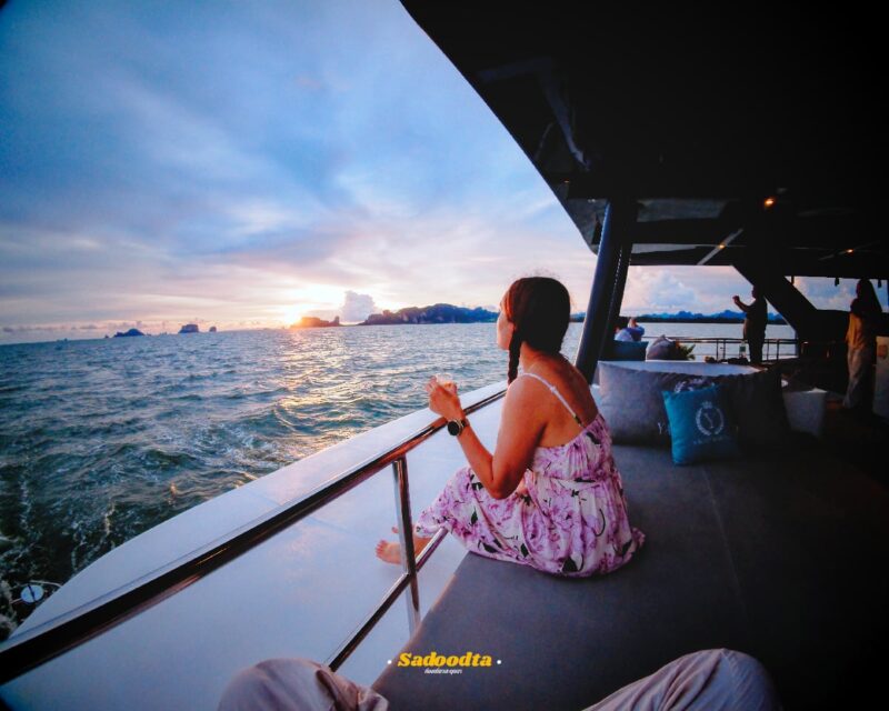 ล่องเรือยอร์ชชมพระอาทิตย์ตกที่กระบี่: รีวิวทริป 4 เกาะสุดพรีเมียมจากท่าเรือ Krabi River Marina 6 Krabi River Marina 0015