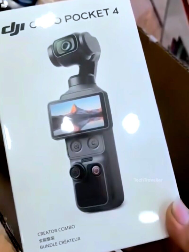 ไม่ต้องพกกล้องใหญ่! ลือสนั่น DJI Pocket 4 Pro เตรียมเปิดตัวพร้อมเลนส์คู่ 70mm—ไอเทมลับตัวใหม่ของนักเดินทางปี 2026 2 Rumors suggest the DJI Pocket 4 Pro has a dual 70mm lens 002