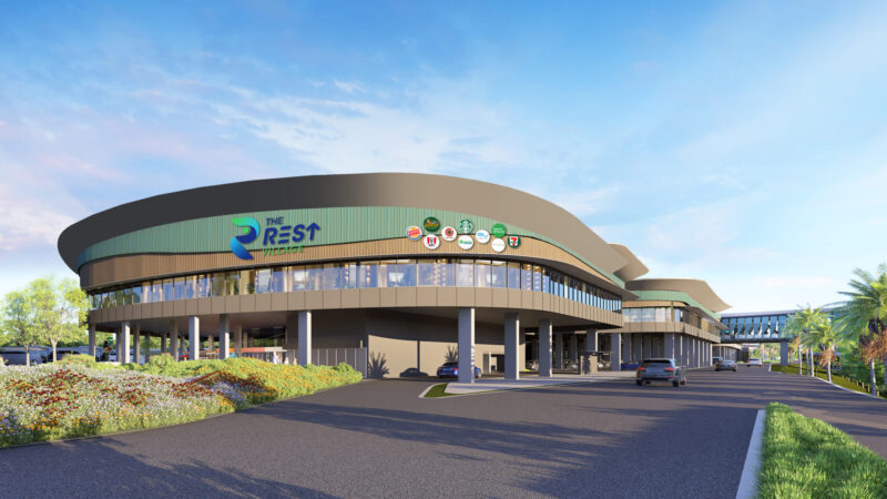 ปักหมุดรอ! "The Rest Village" มอเตอร์เวย์ศรีราชา แลนด์มาร์คพักรถที่ใหญ่ที่สุดในไทย กับอาคารคร่อมทางหลวงสุดล้ำ 6 The Rest Village 002