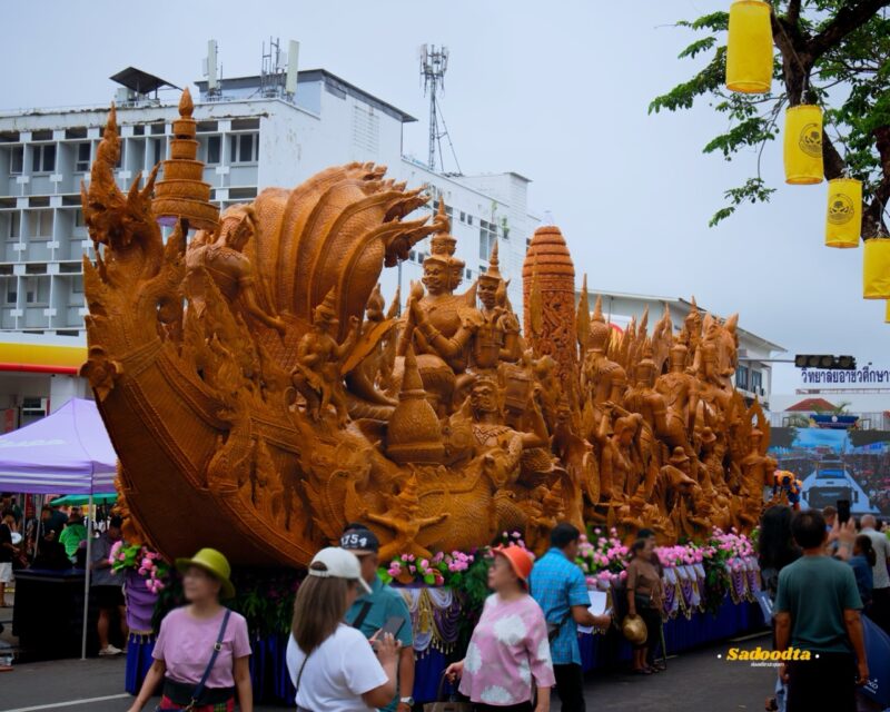 มุมมองของนักท่องเที่ยวธรรมดาคนหนึ่ง สำหรับงานประเพณีแห่เทียนพรรษาจังหวัดอุบลราชธานี ในปี 2569 2 ubon candlefest2026 011